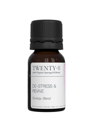 De-stress & Revive - Organic Essential Oil Synergy Blend