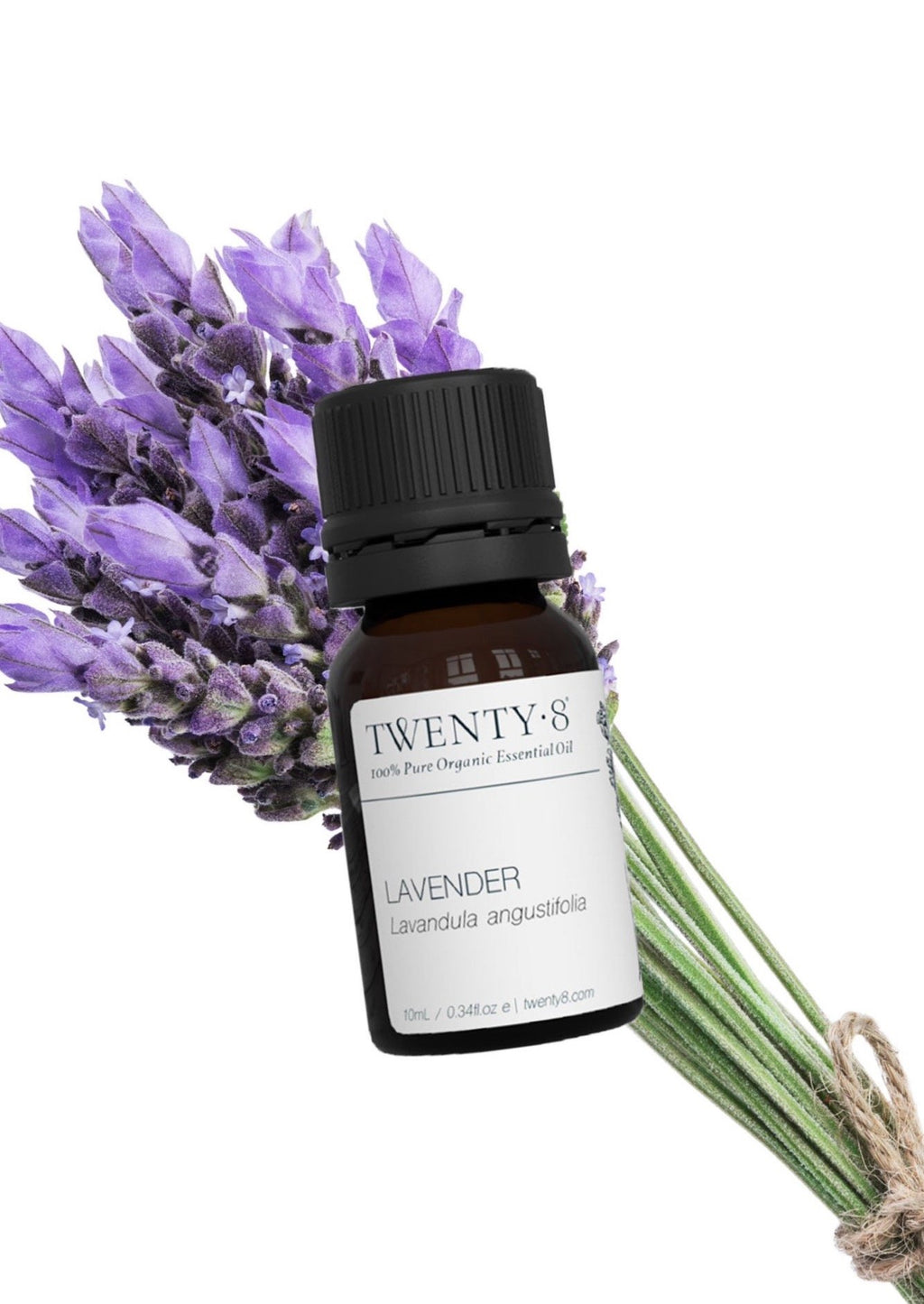 Lavender - 100% Pure, Organic Essential Oil, 10ml  Your first aid kit and dream mum in a bottle! A must-have oil in every home to help nurture, heal, calm, soothe and restore. It is the safest to use directly on small abrasions, bites and stings and is the perfect sleep aid with one drop on your pillow.  No home should be without the healing, nurturing and calming qualities of Lavender.