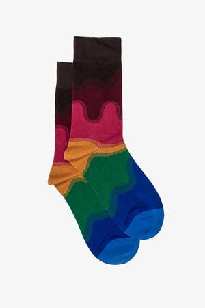 Mens Crew Socks - By Antler  Set your man apart from the rest with these classic crew socks, in fun modern prints  80% Cotton, 15% Polyester, 5% Spandex