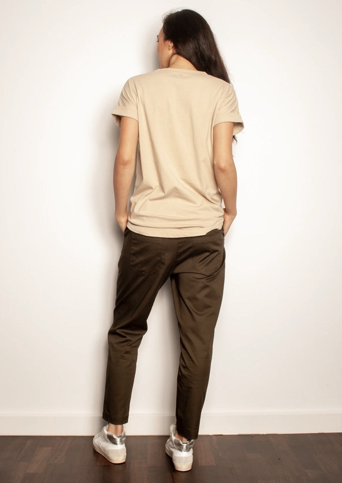 The Relaxed Pant - Dark Olive