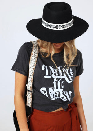 Desert Rancher Felt Hat - Black
