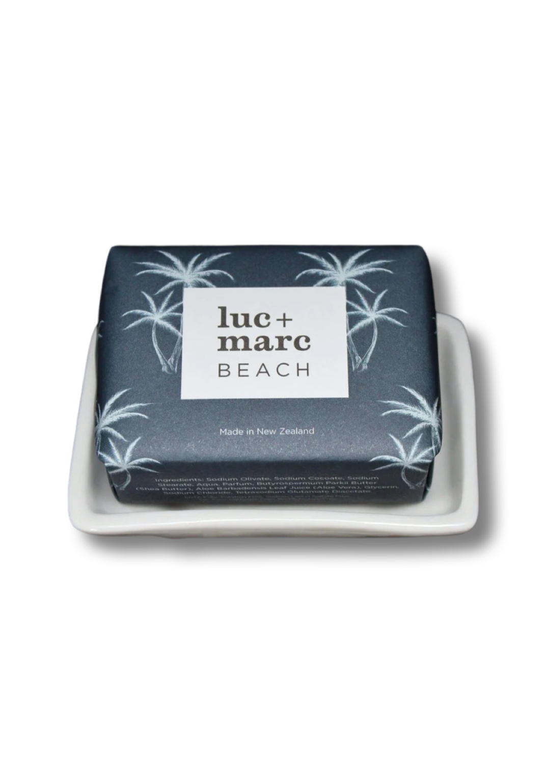 luc + marc 'Beach' Luxury Soap - Frangipani, Lime & Toasted Coconut