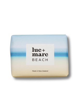 luc + marc 'Beach Sunrise' Luxury Soap - Frangipani, Lime & Toasted Coconut