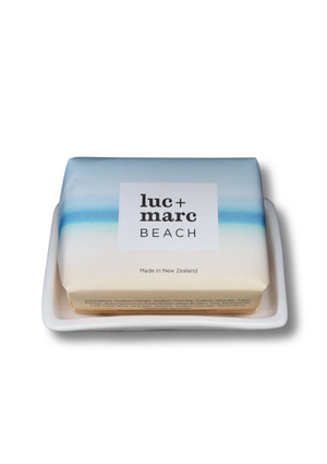 luc + marc 'Beach Sunrise' Luxury Soap - Frangipani, Lime & Toasted Coconut