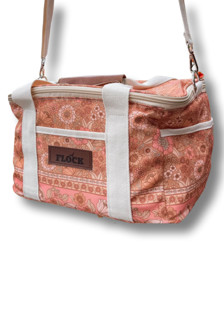 Flock Coolerr Pink Peony Cooler Bag – Nomad + Home NZ