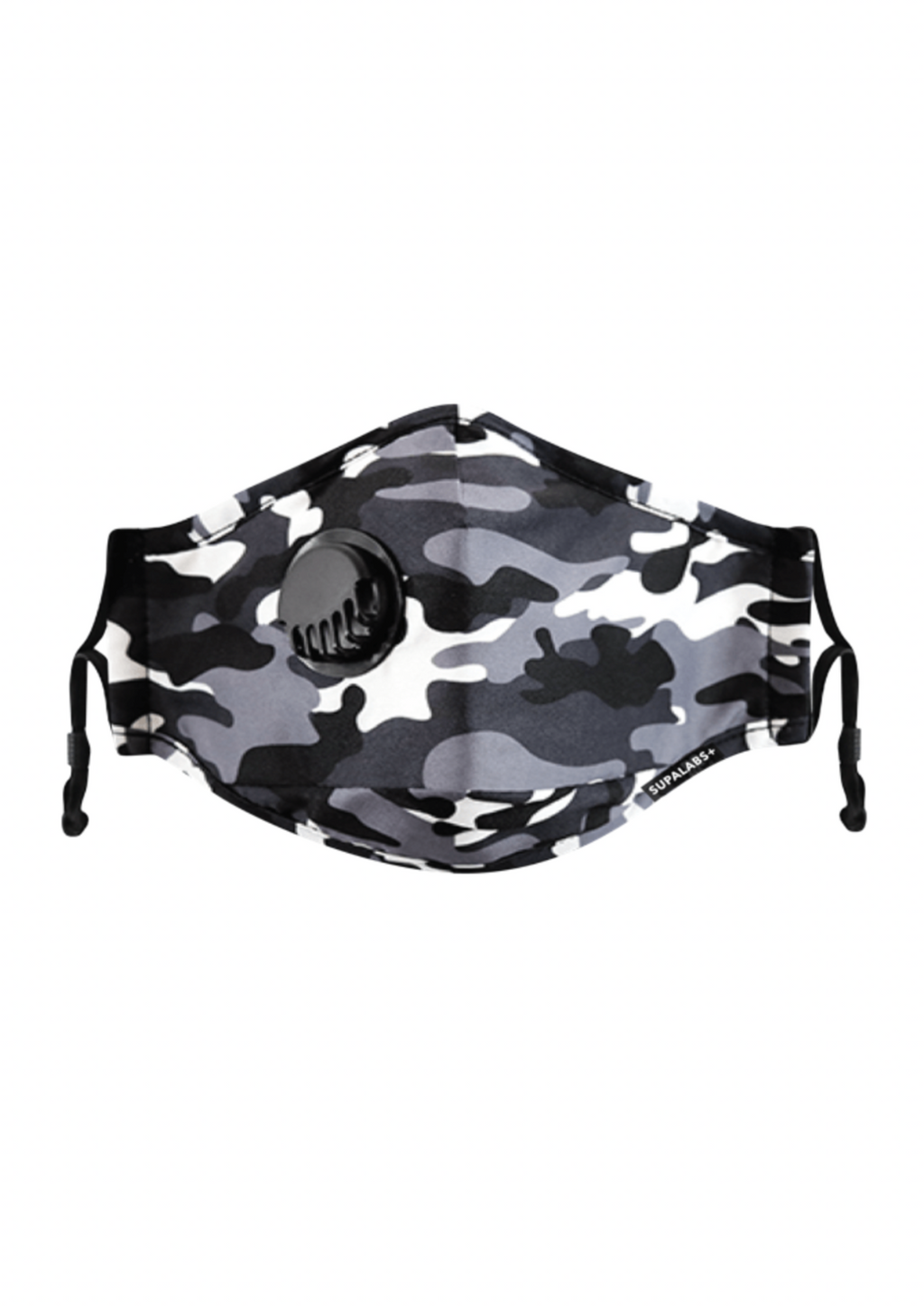 Supa Hero Reusable Face Mask - Camo  PREMIUM. LAB-DEVELOPED. REUSABLE.  The genderless Supalabs+ Hero Reusable Face Mask provides protection against harmful airborne irritants and pollutants that can lead to health issues.   Did you know most masks on the market don't actually protect you? Unlike other masks, the reusable Hero Face Mask has been developed with 5 layers of protection for premium filtration. Crafted from a premium fabric made to last, with multiple colorways.