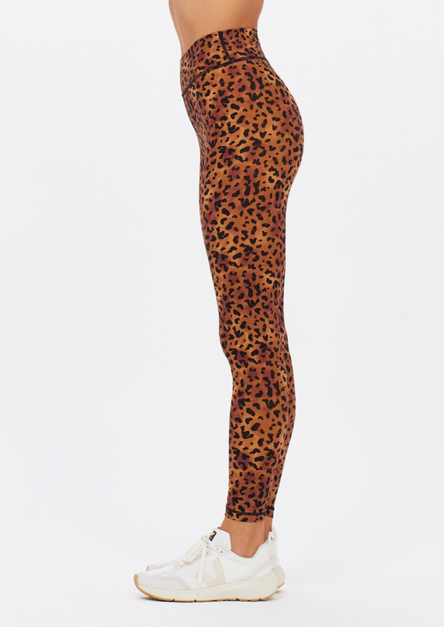 Mojave Midi Pant - Leopard