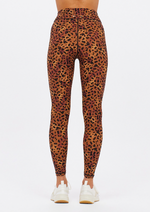 Mojave Midi Pant - Leopard