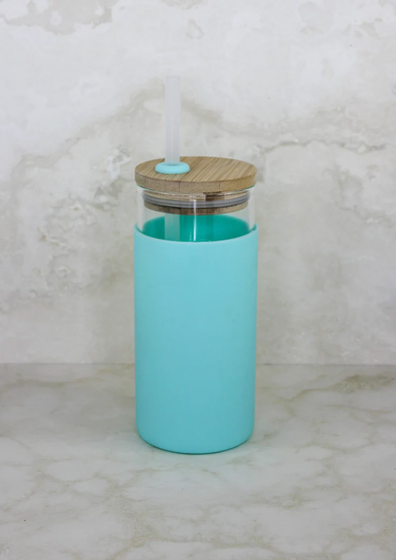 Eco Smoothie Tumbler with Silicone Sleeve - 3 colour options