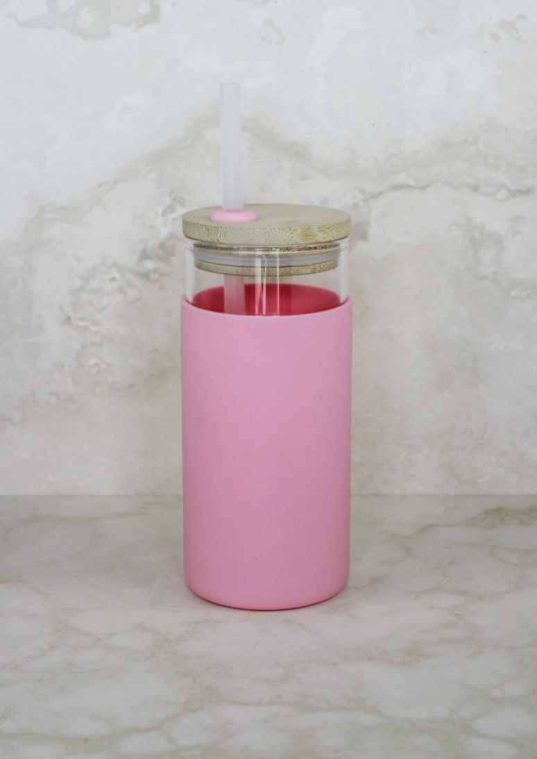 Eco Smoothie Tumbler with Silicone Sleeve - 3 colour options