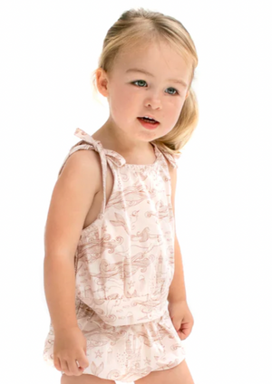 Penny Singlet - Mermaid Life, by Burrow and Be Our Mermaid Penny Singlet makes for a very special Summer style that can easily go between relaxed time at the beach to family functions.