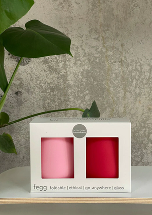 Cherry + Blush | Fegg | Silicone Unbreakable Tumblers